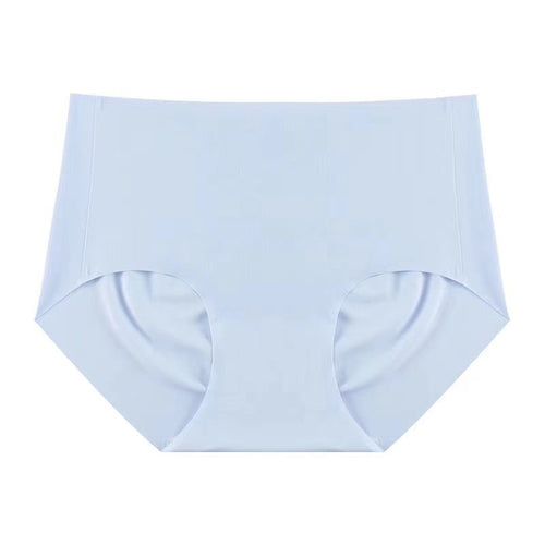 Tummy skin-friendly breathable antibacterial bottom stall mid-waist women's trunks